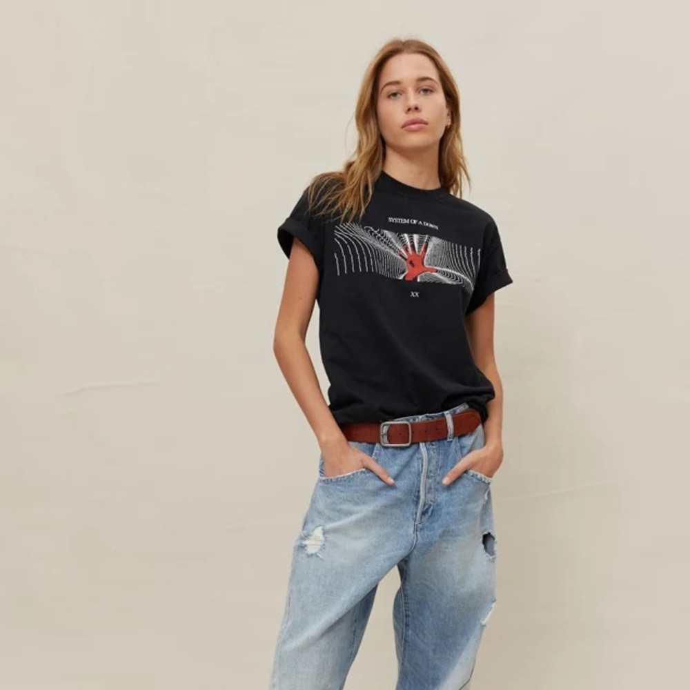 System of a Down black tee size M from Urban Outfitters